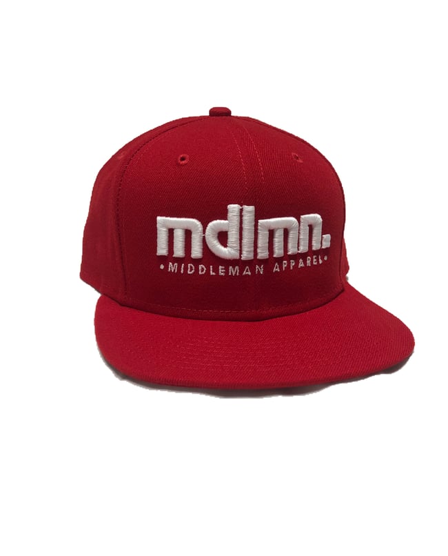 Middleman Hat Scarlet Red