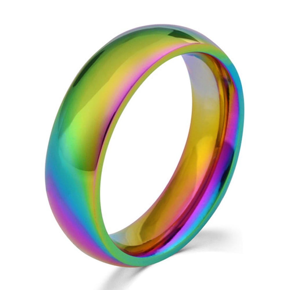 Image of 6mm rainbow ring