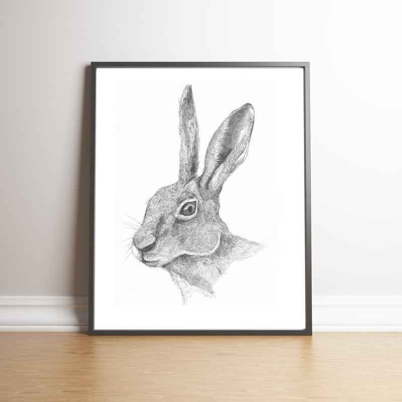 Image of The Hare - Limited Edition handsigned print