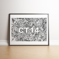 CT14 limited edition hand signed print