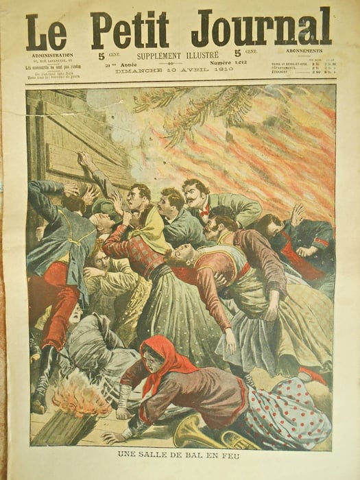 Image of PETIT JOURNAL 10 APRIL 1910 Nº1012