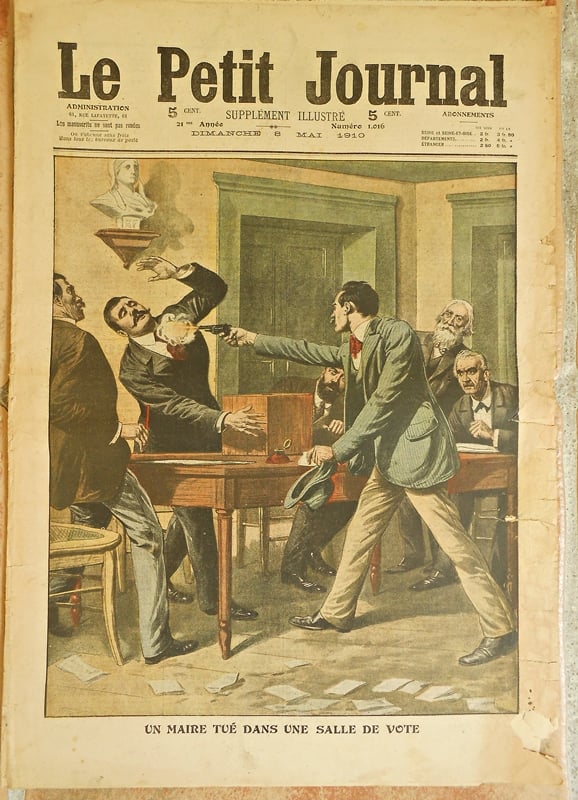 Image of PETIT JOURNAL 8 MAY 1910 Nº1016