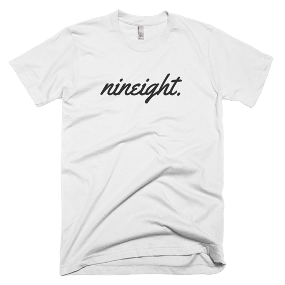 Image of WHITE NINEIGHT T-SHIRT