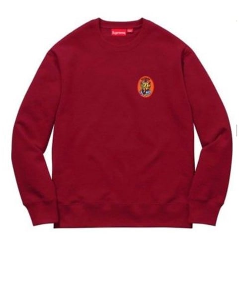 Image of Supreme Ganesh Crewneck-Cardinal