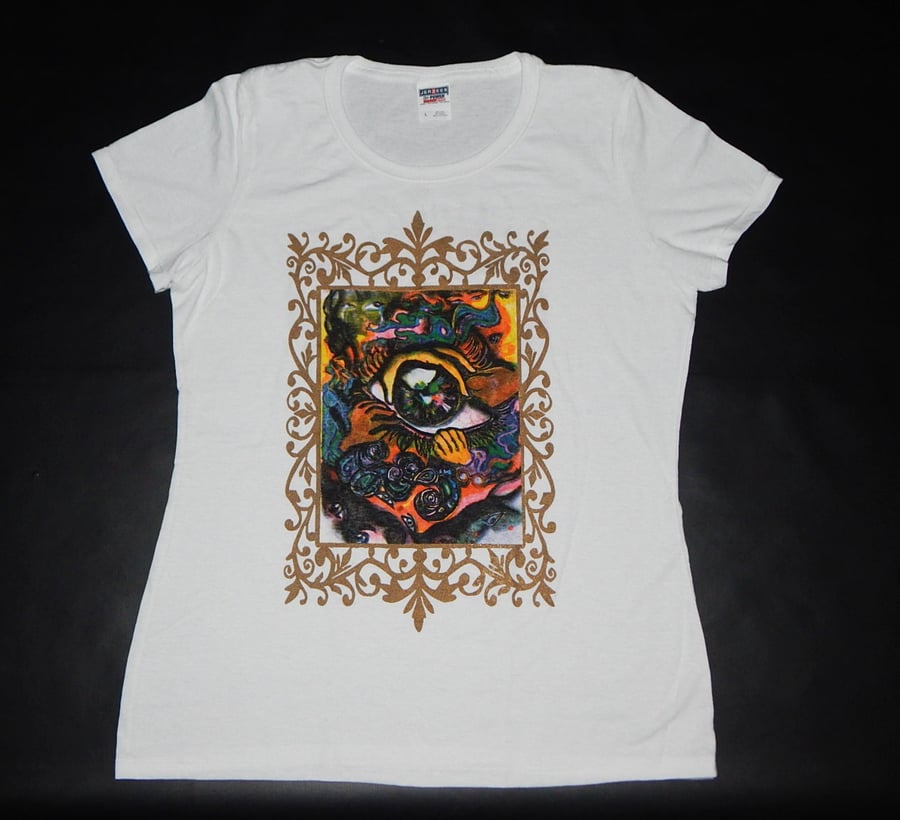 Image of All Eyes Tee (womens)