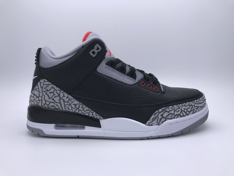 Image of AIR JORDAN 3 RETRO OG "BLACK/CEMENT"