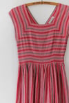 Image of SOLD Perfect Stripes Cotton Day Dress