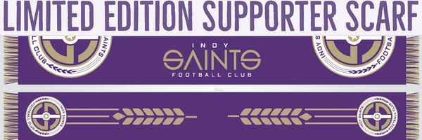 Image of Indy Saints FC Supporter Scarf