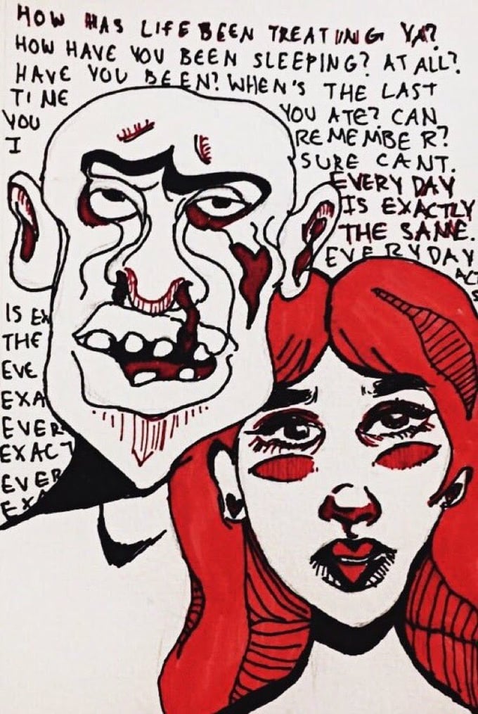 Image of "EVERYDAY IS EXACTLY THE SAME" Print