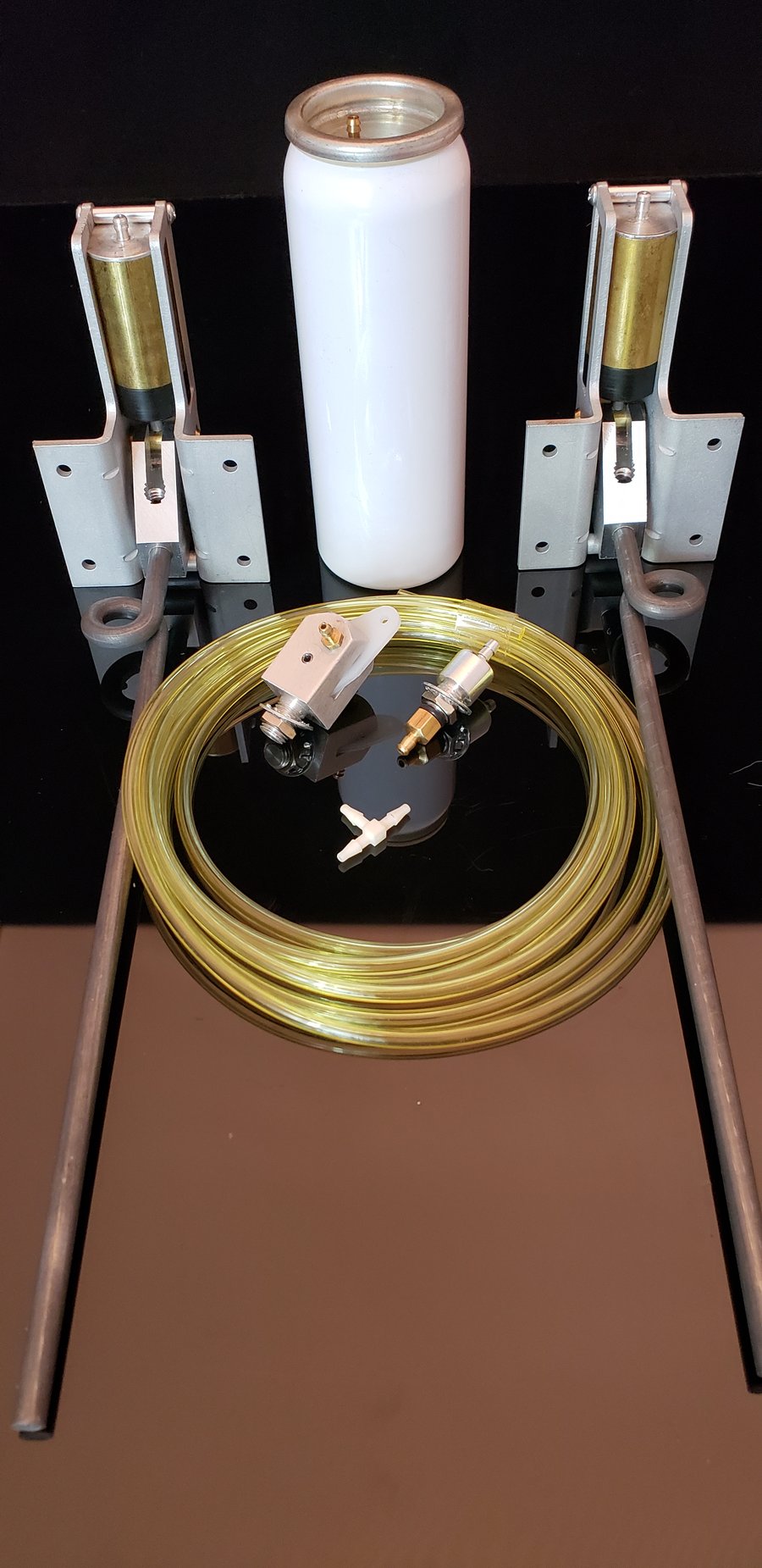 Image of 103 HD Main gear system 90 degree complete set with 3/16" wire struts 6 lbs to 14 lbs
