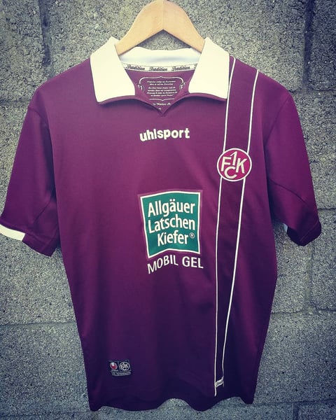 Image of 2011/12 1. FC Kaiserslautern #8 Tiffert shirt.