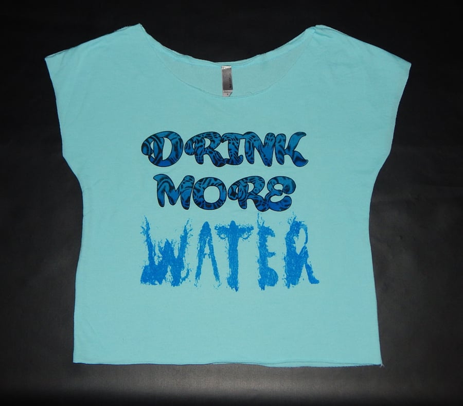 Image of Drink More Water Terry Dolman (womens)