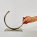 Image of Edging Over Vase, Small - Stainless Steel