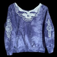 Image 1 of Large Slouchy Sweatshirt purple