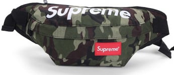 supreme camo waist bag