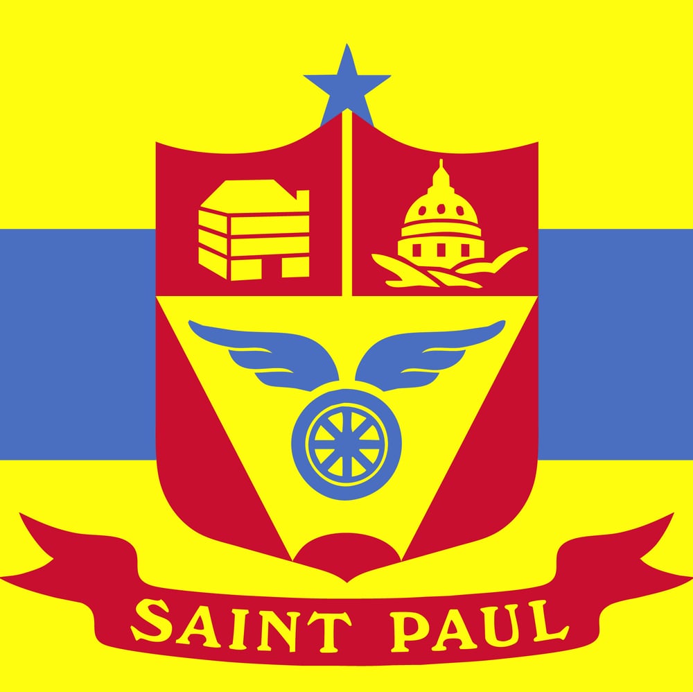 Twin City Sidewalks Store — Saint Paul Flag Patch