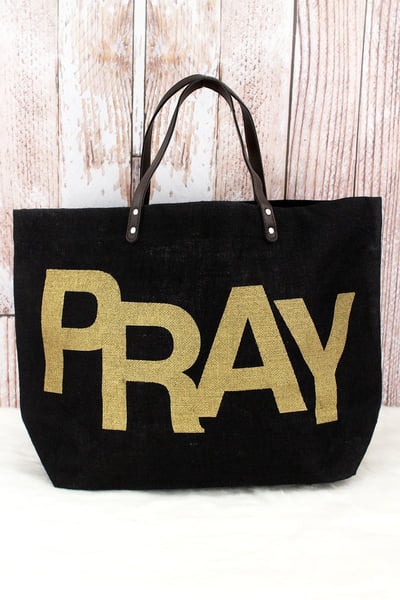 Image of I Will Pray Tote Bag