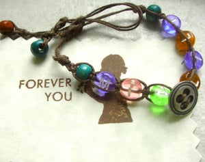 Image of Personalized Kids Natural Hemp Jewelry