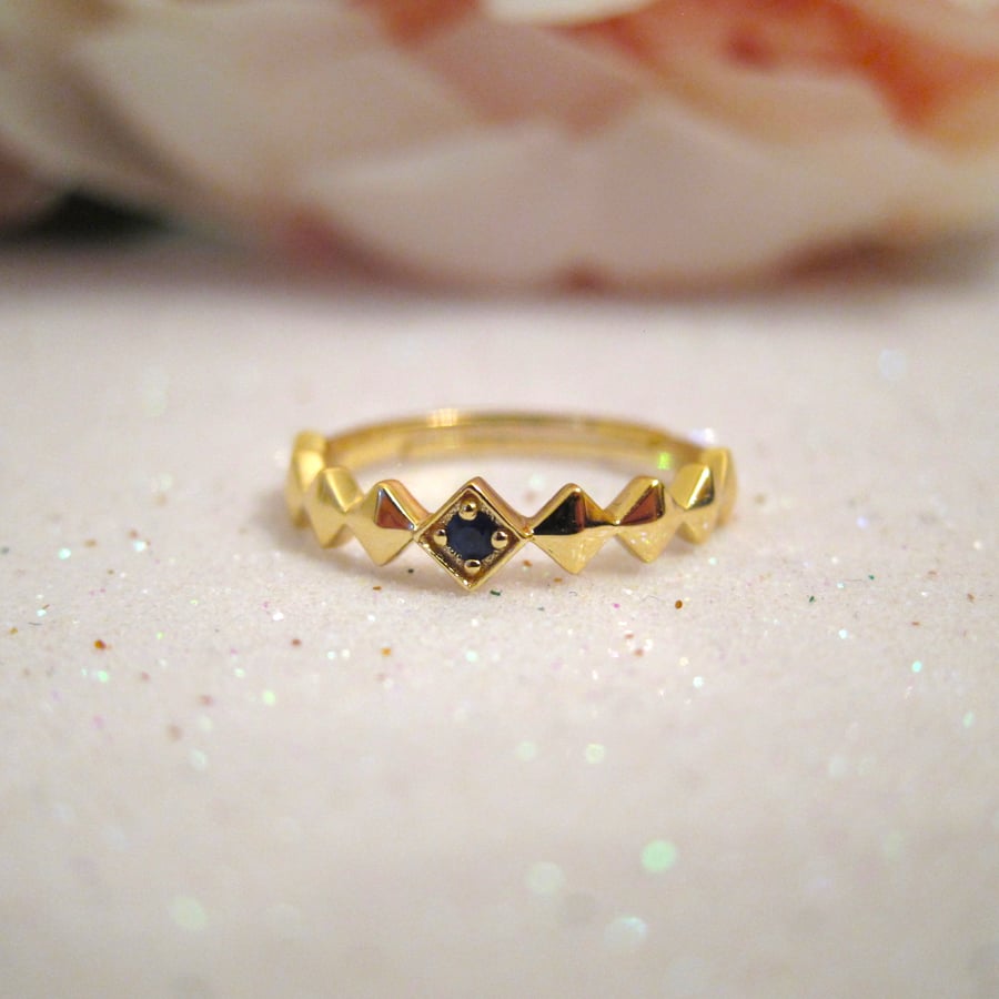 Image of Sapphire Goddess ring