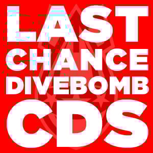 Image of DIVEBOMB LAST CHANCE CDs (OOP/RARE)