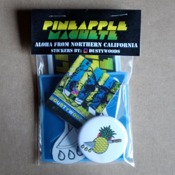 Image of Pineapple Machete Sticker Pack