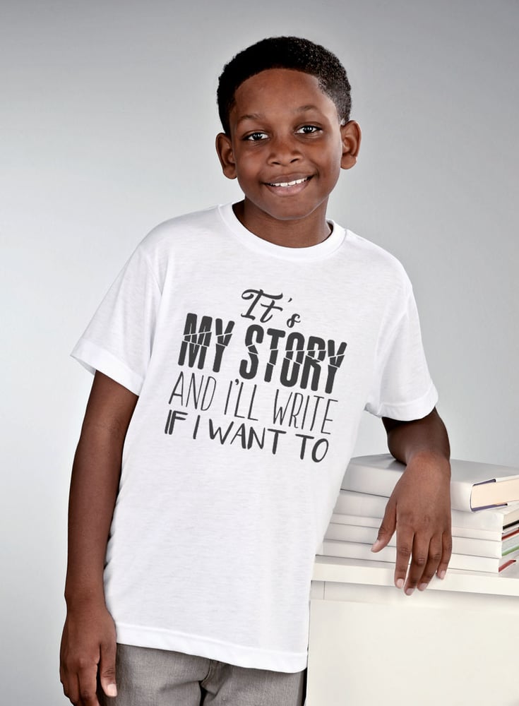 Image of It's My Story- Tshirt (Youth)