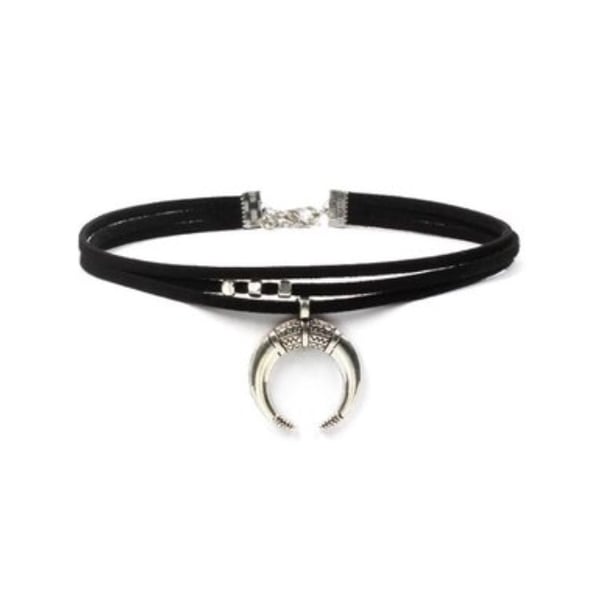 Image of Hunters Moon faux suede choker