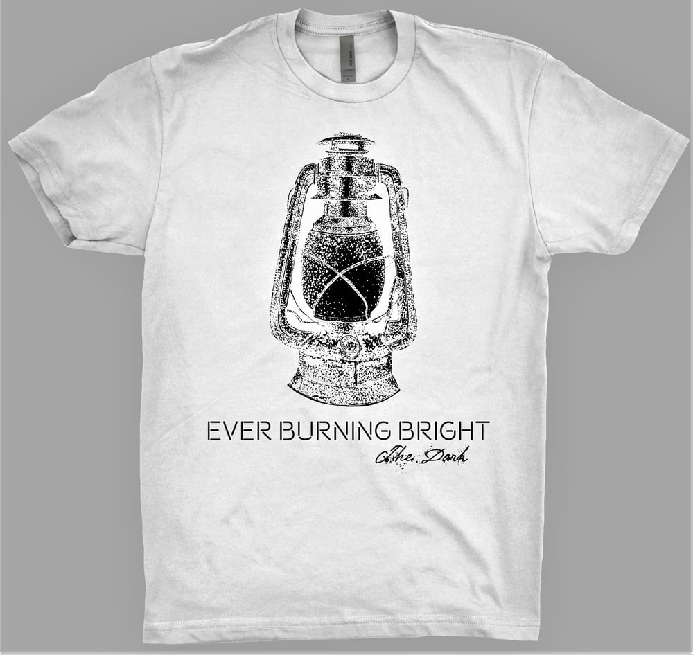 Image of Ever Burning Bright Lantern Tee + "The Dark" Album