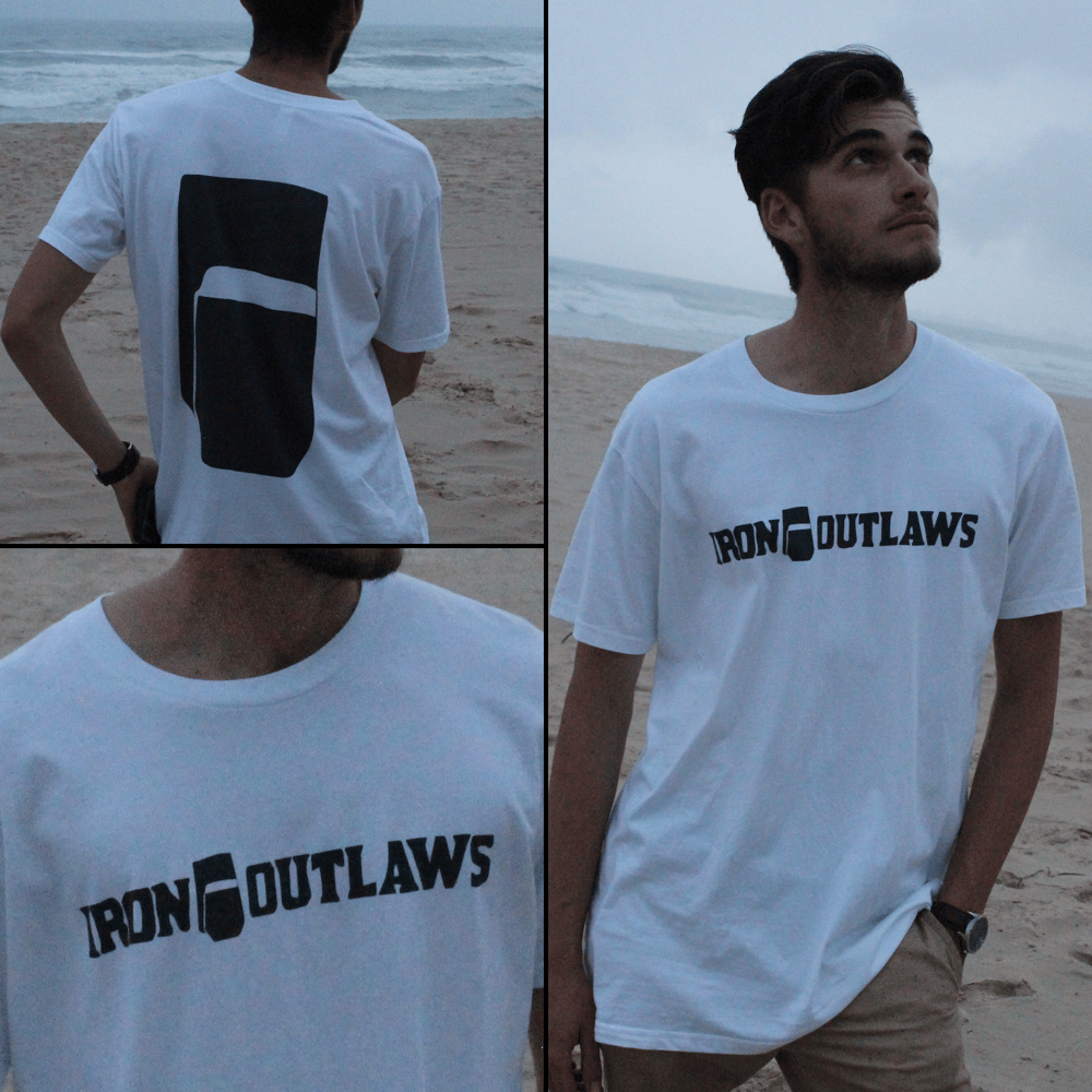 Image of Iron Outlaws Logo Tee
