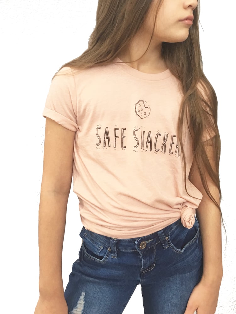 Image of Just Peachy Safe Snacker Tee