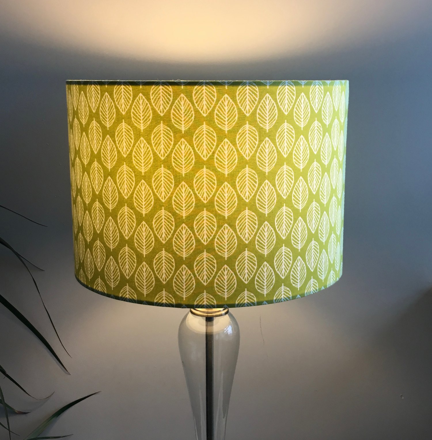 Image of Modern Retro Leaf Green 30cm Shade