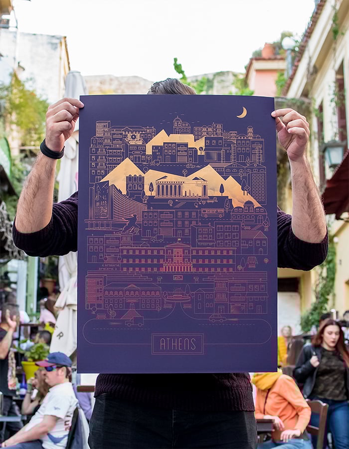 Image of Athens on Violet