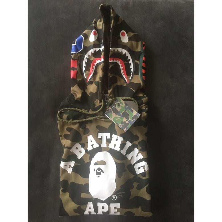 Image of Green Bape Hoodie