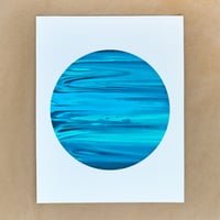 Image 2 of Blue Monoprint