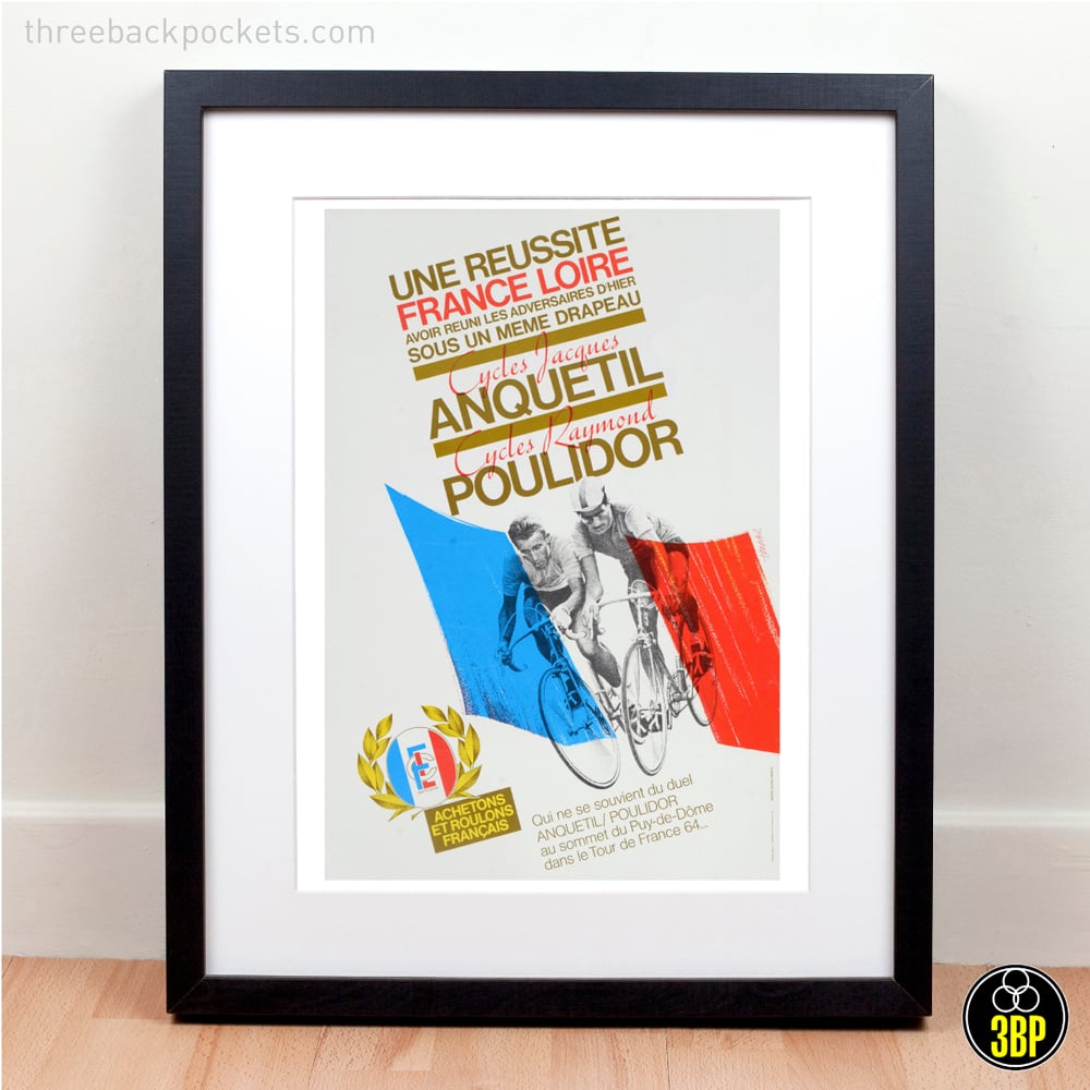 Image of Tour de France 1964 Jacques Anquetil & Raymond Poulidor print