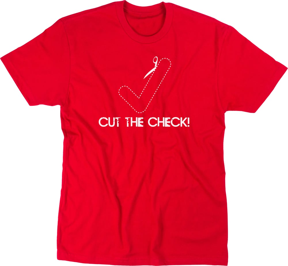 Image of Cut Check - Red