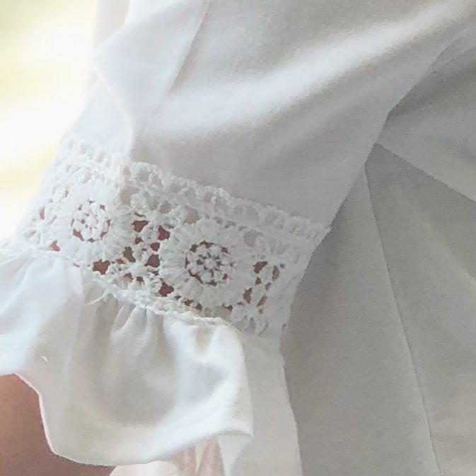 Image of Eyelet Belle Top