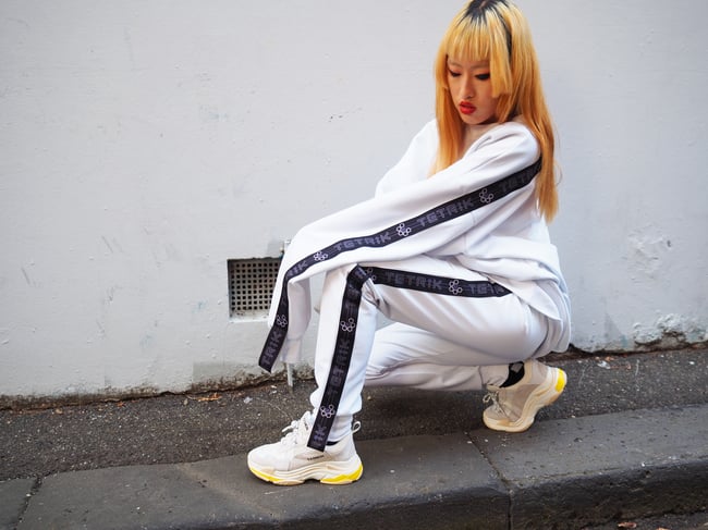 BRIGHT_WHITE TRACK SUIT