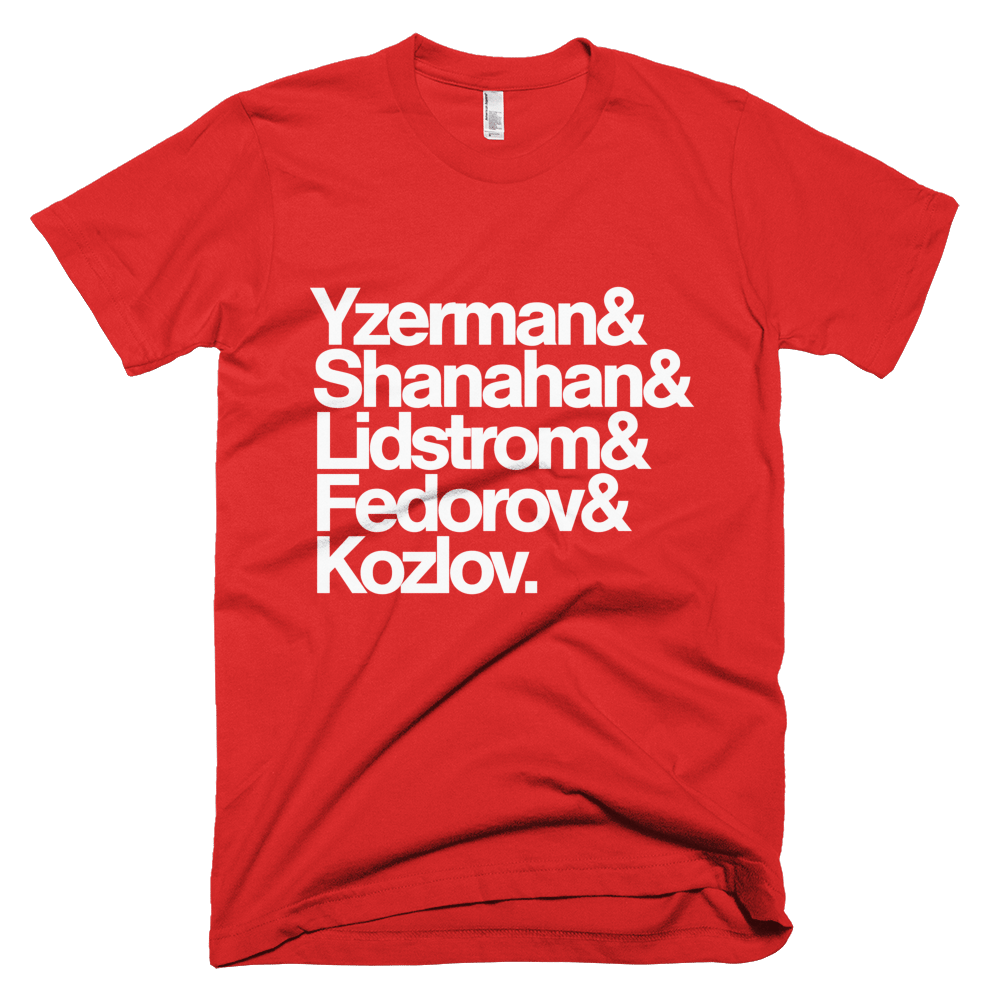 Image of Detroit in '97 Shirt, Retro Red Wings Champions Shirt