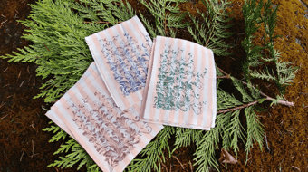 Image of Patches Botanical Print - Sew On