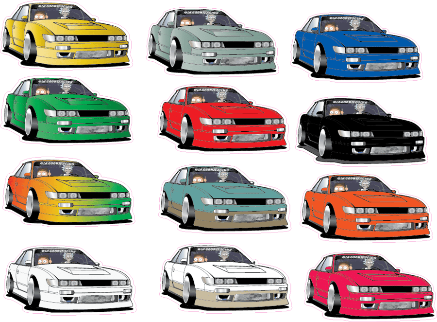Image of Silvia S13 Rick and Morty
