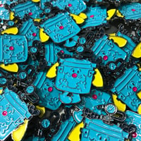 Image 2 of LITTLE MISS PRESSURE POT enamel pin by UME Toys