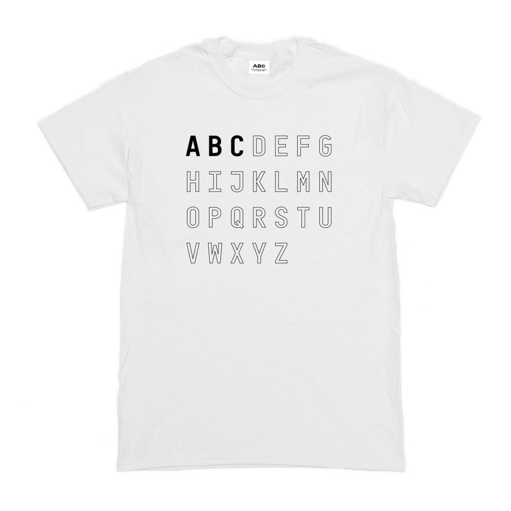 Image of ALPHABET T-SHIRT