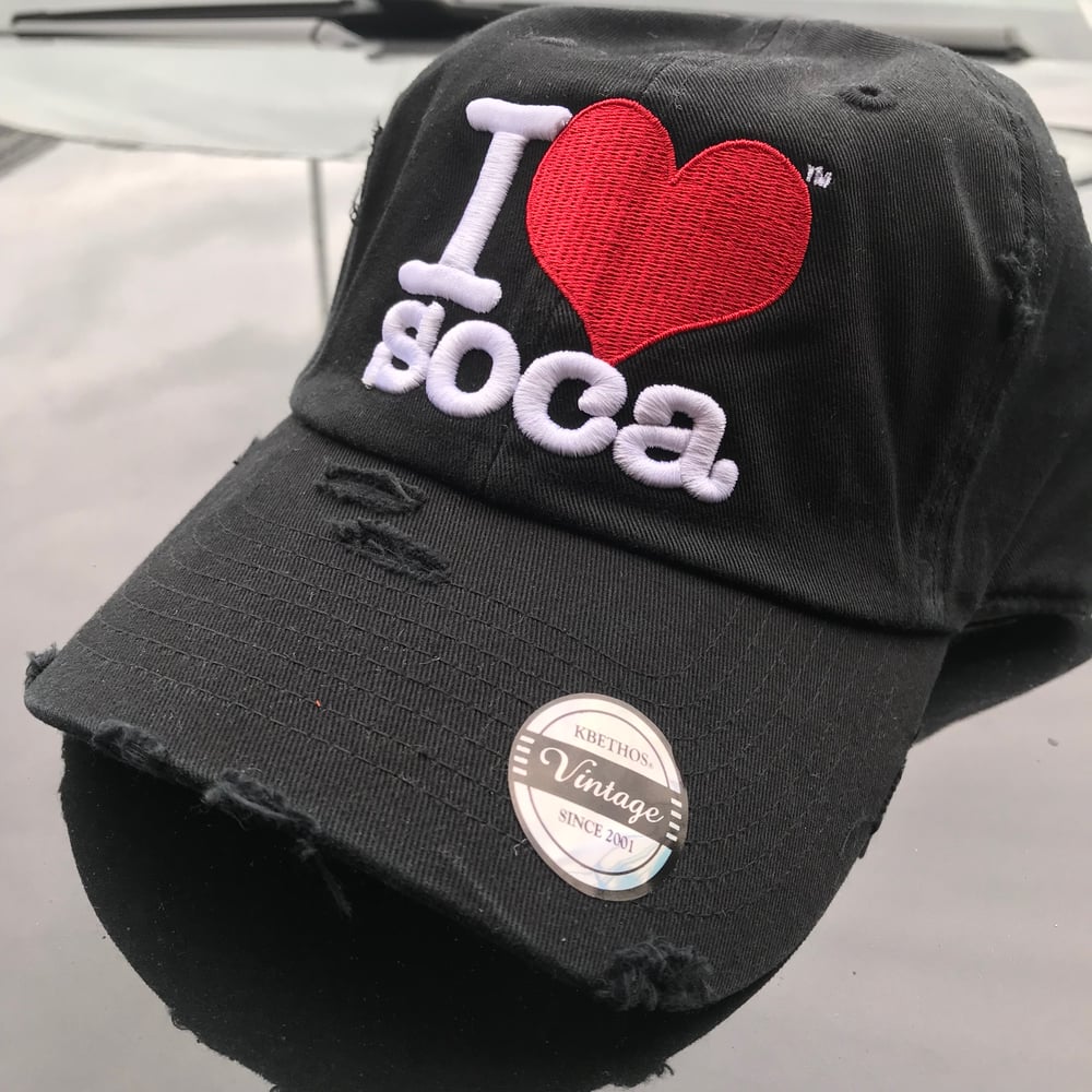 Image of I Love Soca - Vintage Daddy Hat
