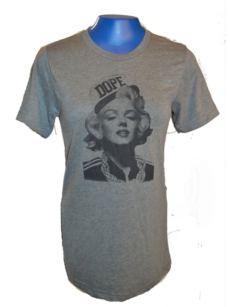 Image of Marilyn's Dope Summer Tshirt in Grey