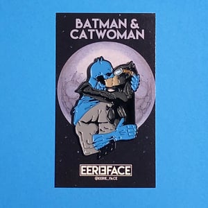 Image of Bat & Cat Pin-Soft Enamel