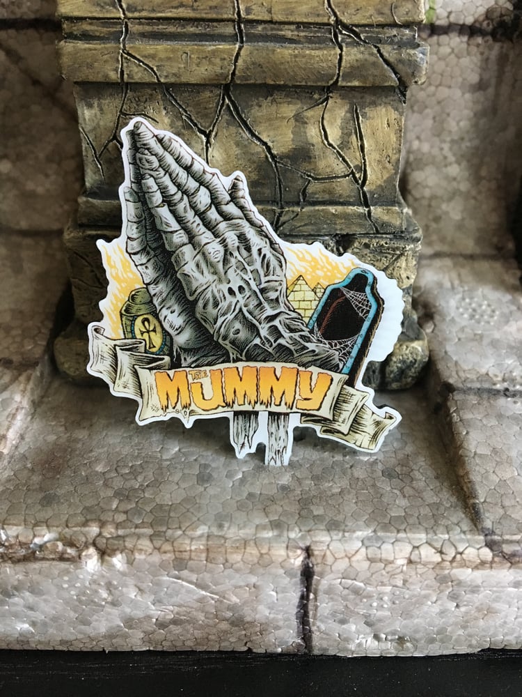 Image of Pray for the Mummy pin