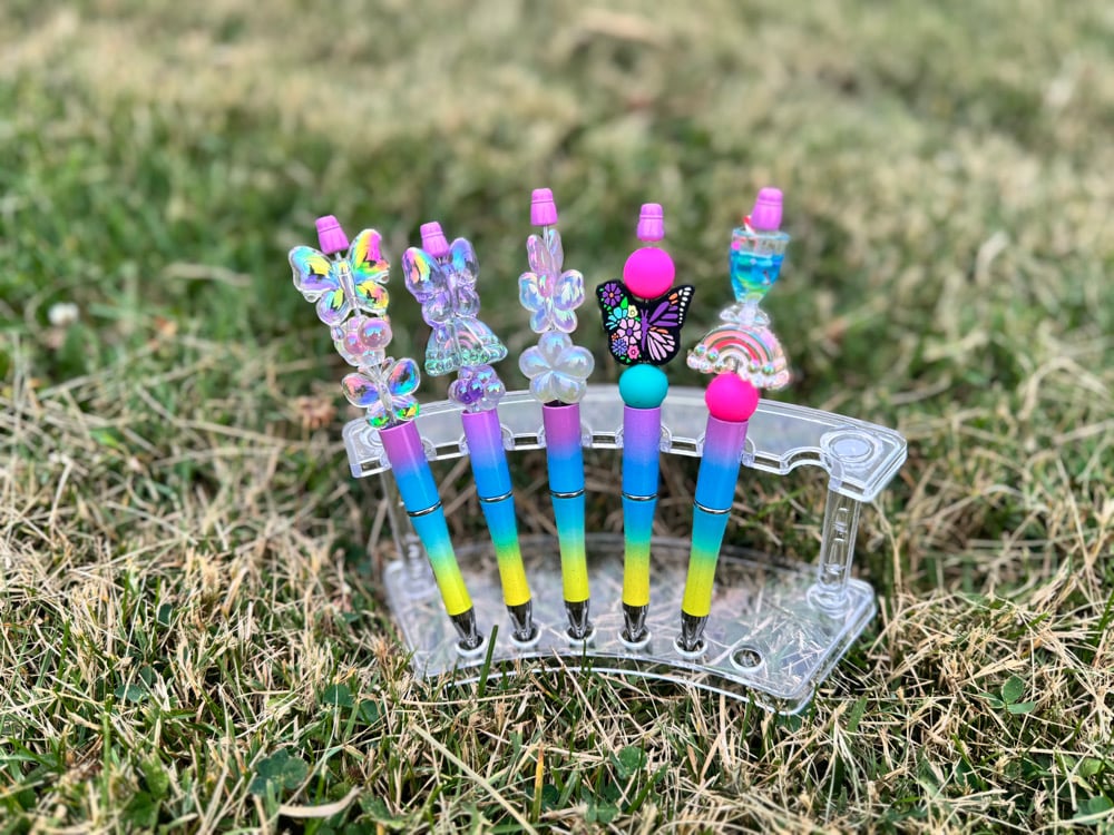 Image of Beaded Pens w Charms (spring/summer)