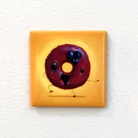 Image 1 of Blueberry Donut Magnet