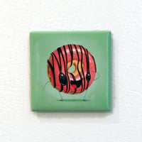 Image 1 of Cafe Dulce Strawberry Jam Donut Magnet